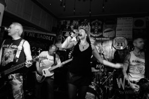 Fifth Element performing at The Saddle